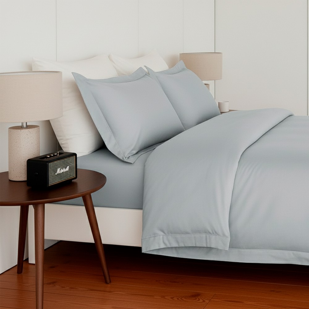 Funda de almohada con solapa