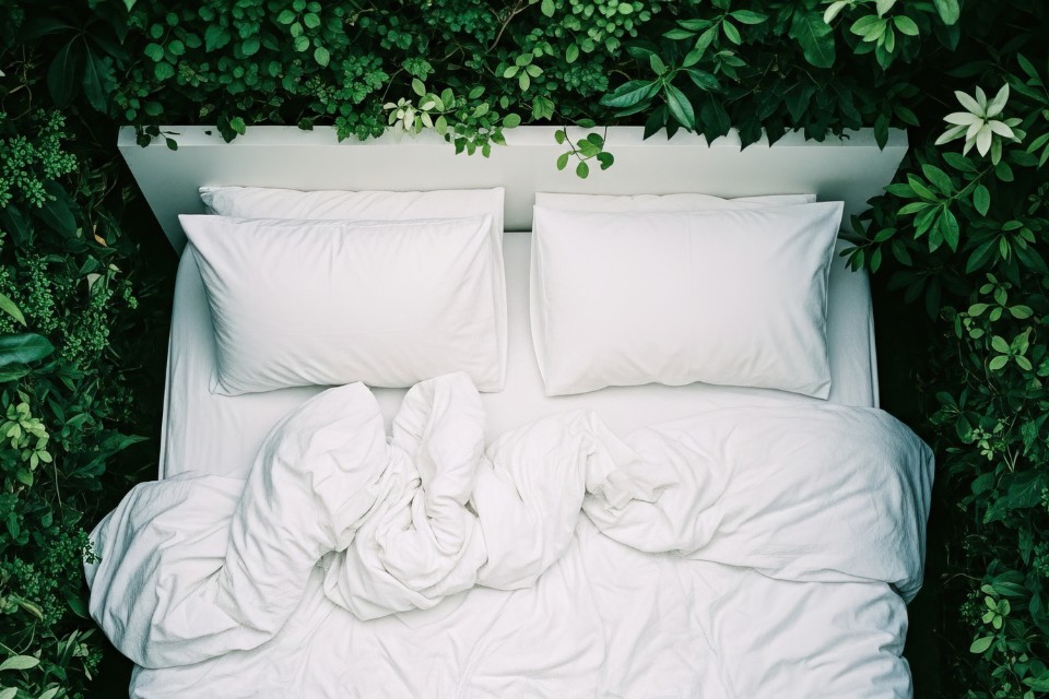 Sustainable bedding, conscious luxury